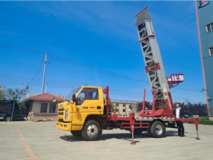 蚌埠蚌山常年租赁32米云梯车